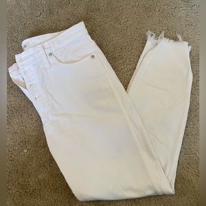 Madewell 10” High-Rise Skinny Crop Size 30